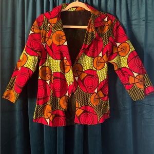 Vibrant Handmade Women's Blazer